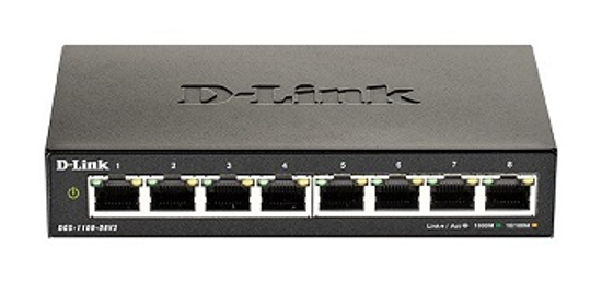 Picture of DLINK Switch DGS-1100-08V2, 8-Port Gigabit