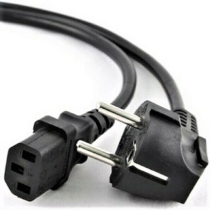 Picture of Cable with Schuko CEE 7/7endpoint in IEC C13