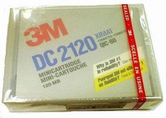 Picture of 3M DC 2120 Mini Data Cartridge - 120MB