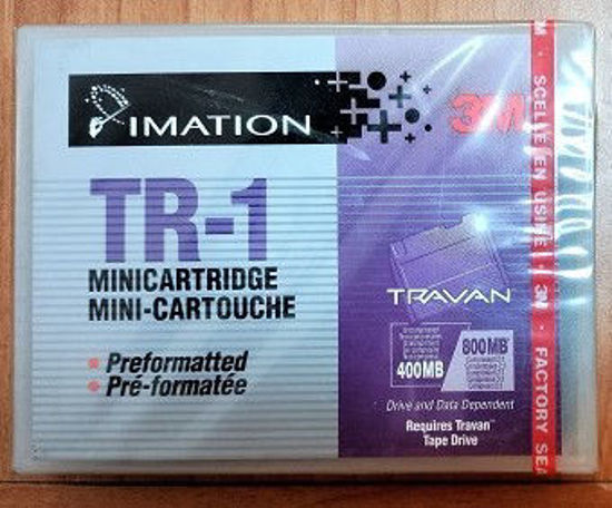 Picture of Imation 3M TR-1 Travan Minicartridge 400MB/800MB