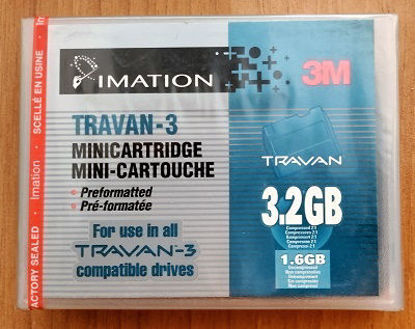 Εικόνα της Ταινία BACK UP Imation 3M TRAVAN-3 Minicartridge 3.2GB